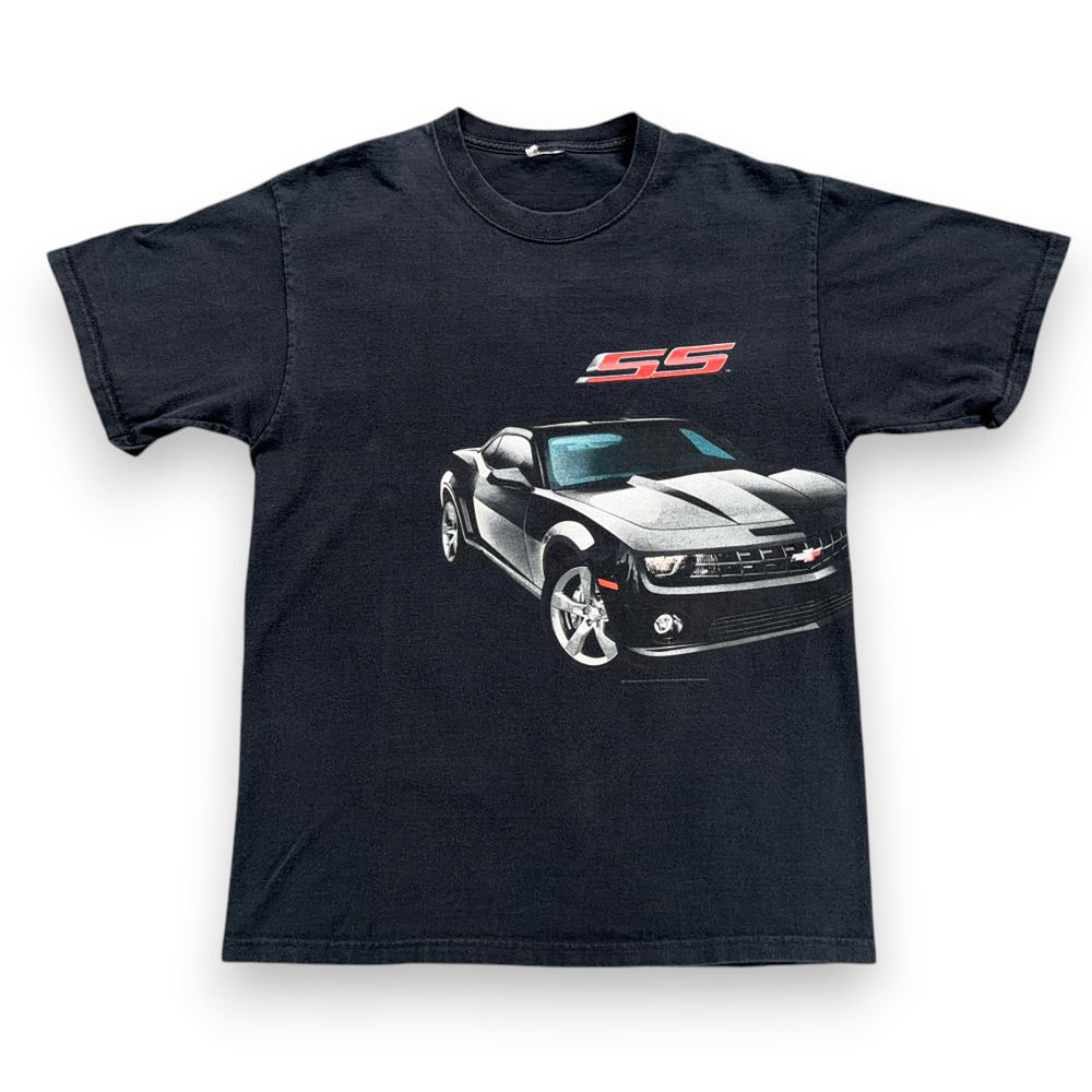 Camaro Shirt Adult MEDIUM Black Chevy Chevrolet Muscle Car SS Automotive Y2K
